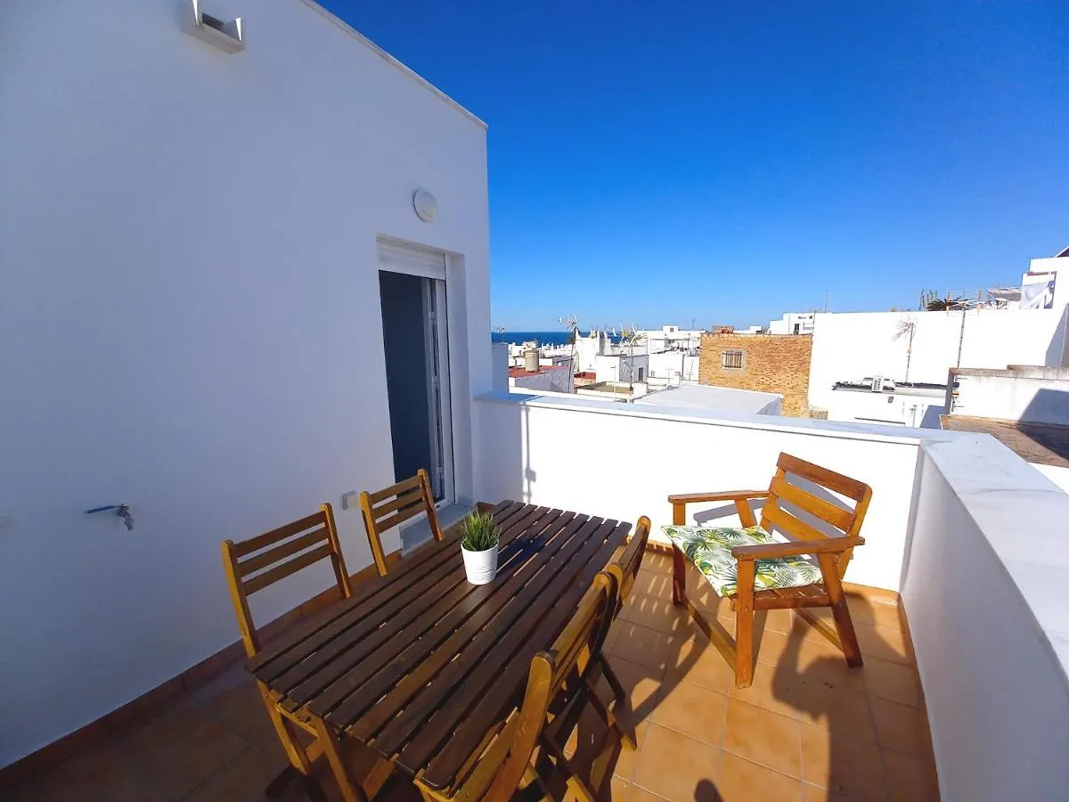 הוילה קוניל דה לה פרונטרה Casa Ortiz With Private Roof Terrace - Oceanview ספרד